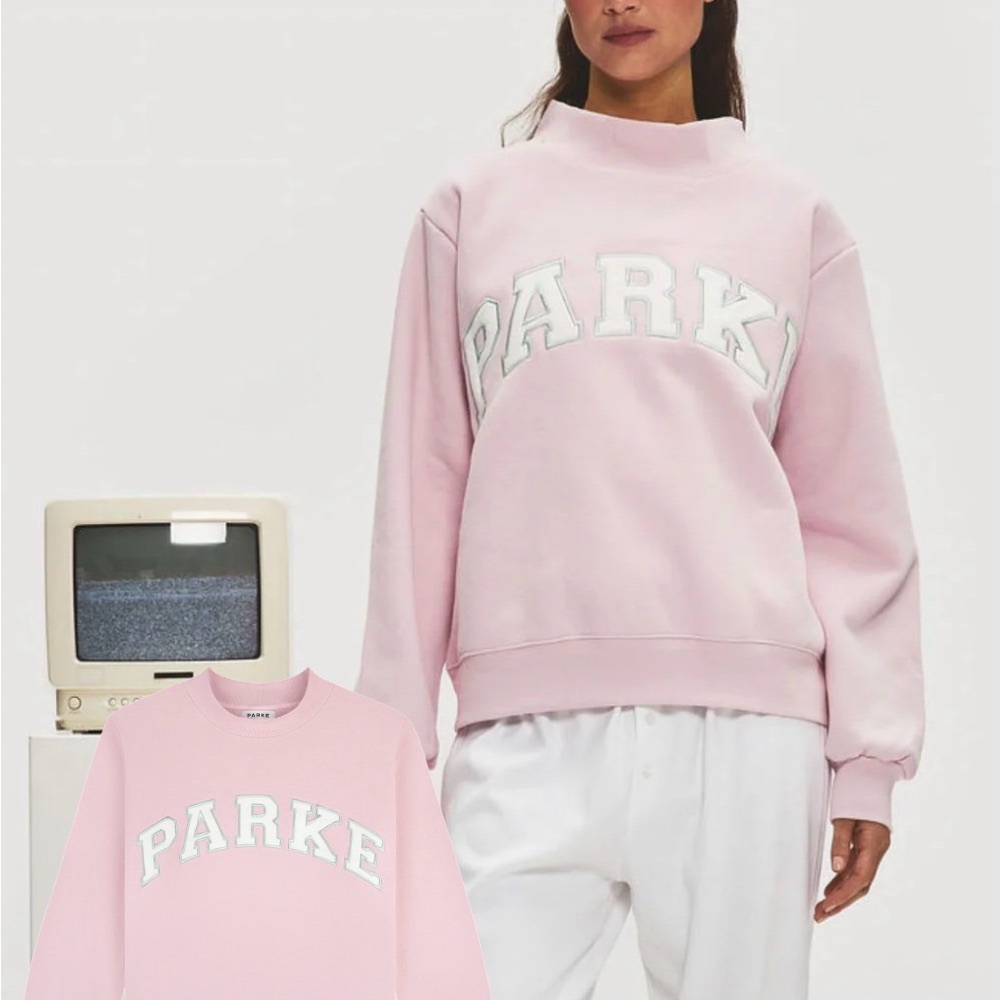 Parke Sprinkle Mockneck Sweatshirt Size XXL